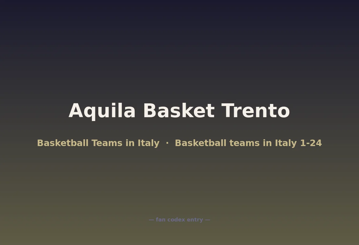 Aquila Basket Trento