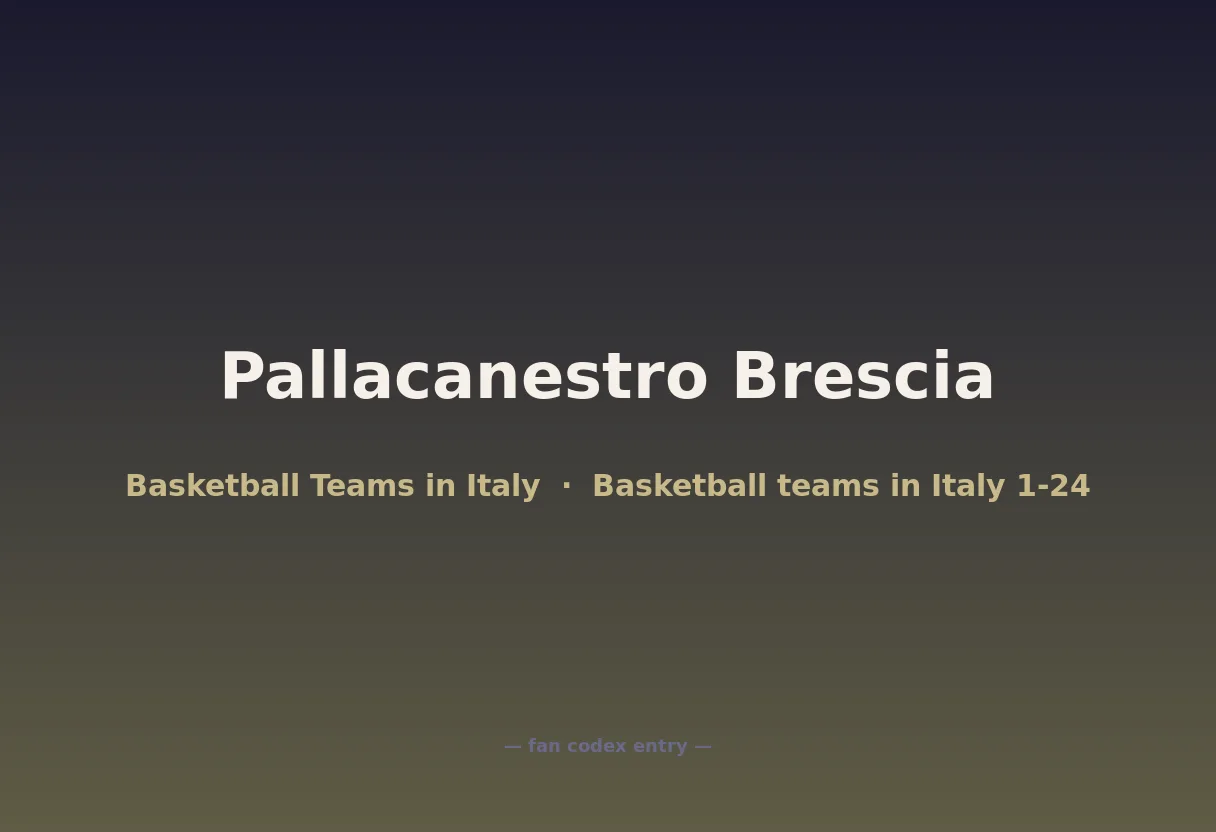 Pallacanestro Brescia